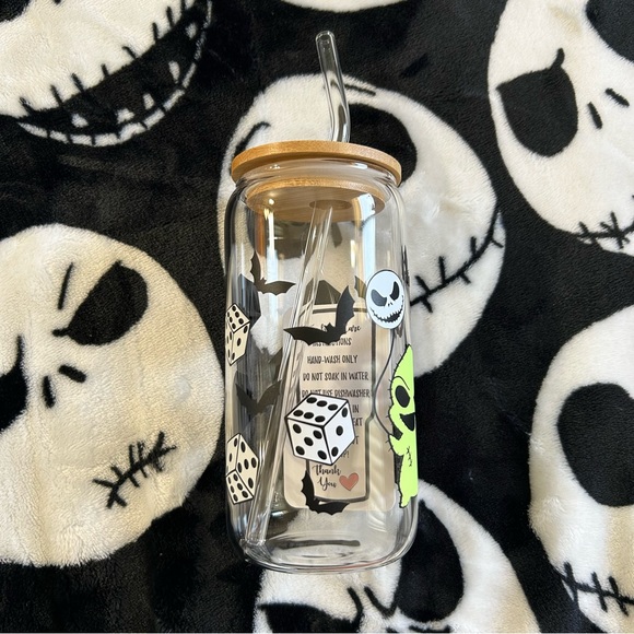 Handmade Oogie Boogie Glass - Picture 3 of 3